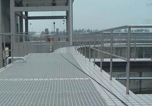 新疆污水厂钢格栅板案例图片4